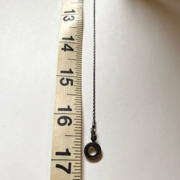 ❗️3/$7 White/teal beaded heart necklace - Picture 2 of 3